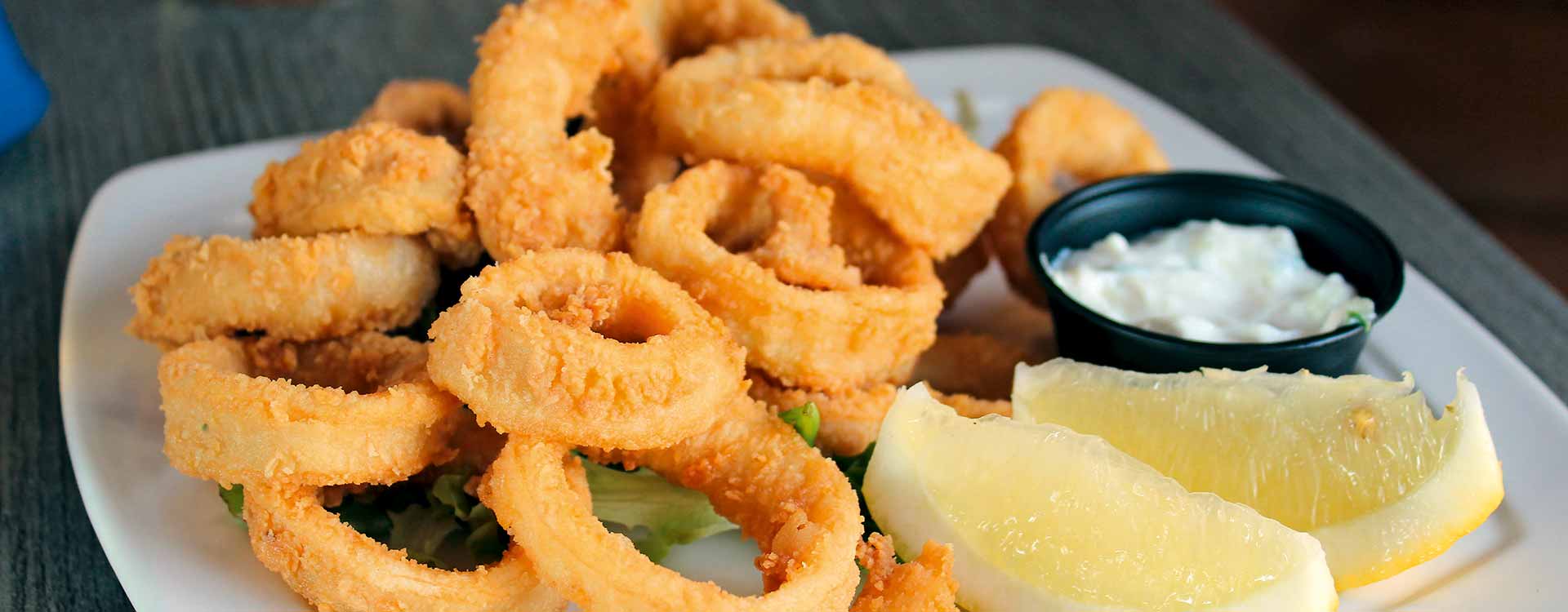 Fisch-Gerichte vom Bistro Europe, Pizzeria, Imbiss und Bringdienst